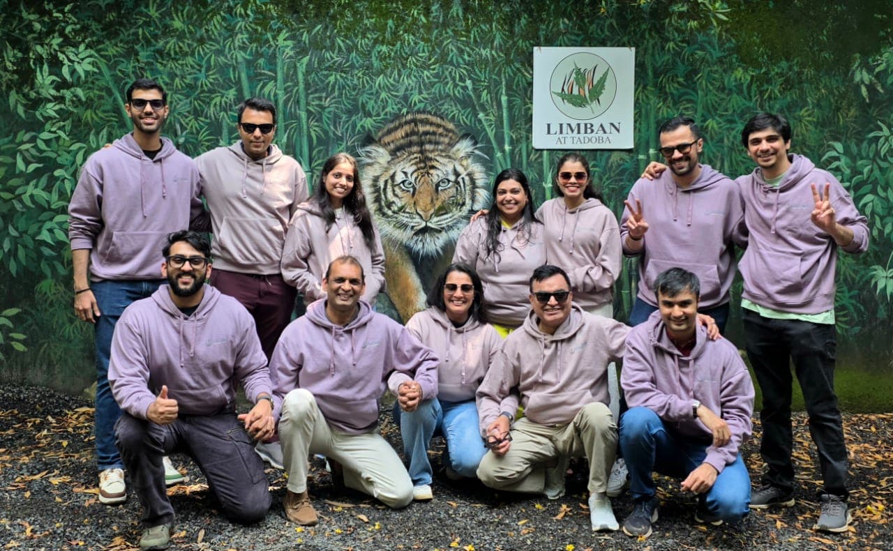 The Equitree team at Limban, Tadoba Tiger Reserve