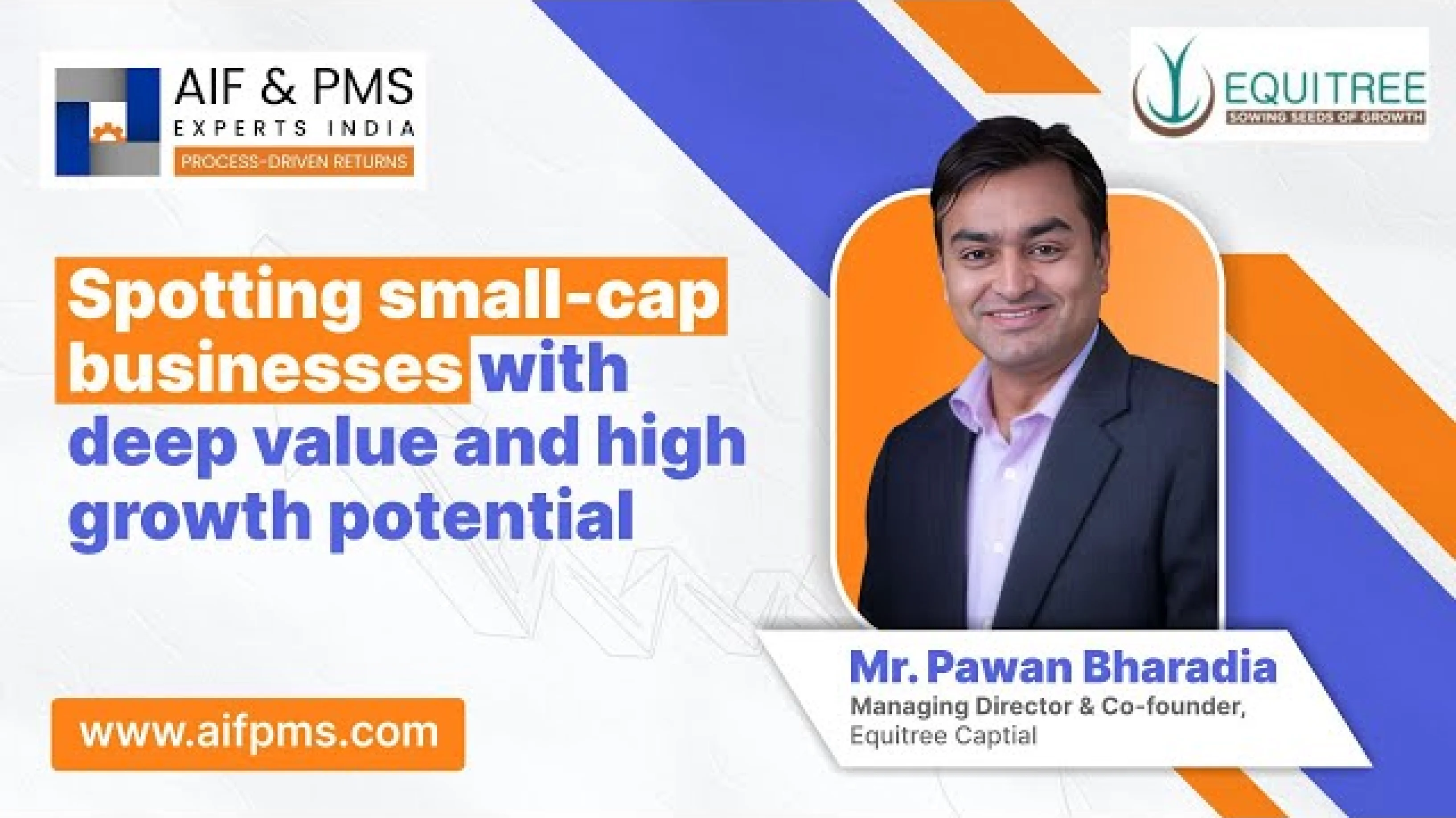 Understanding how to spot small cap businesses with high growth potential with Mr. Pawan Bharadia